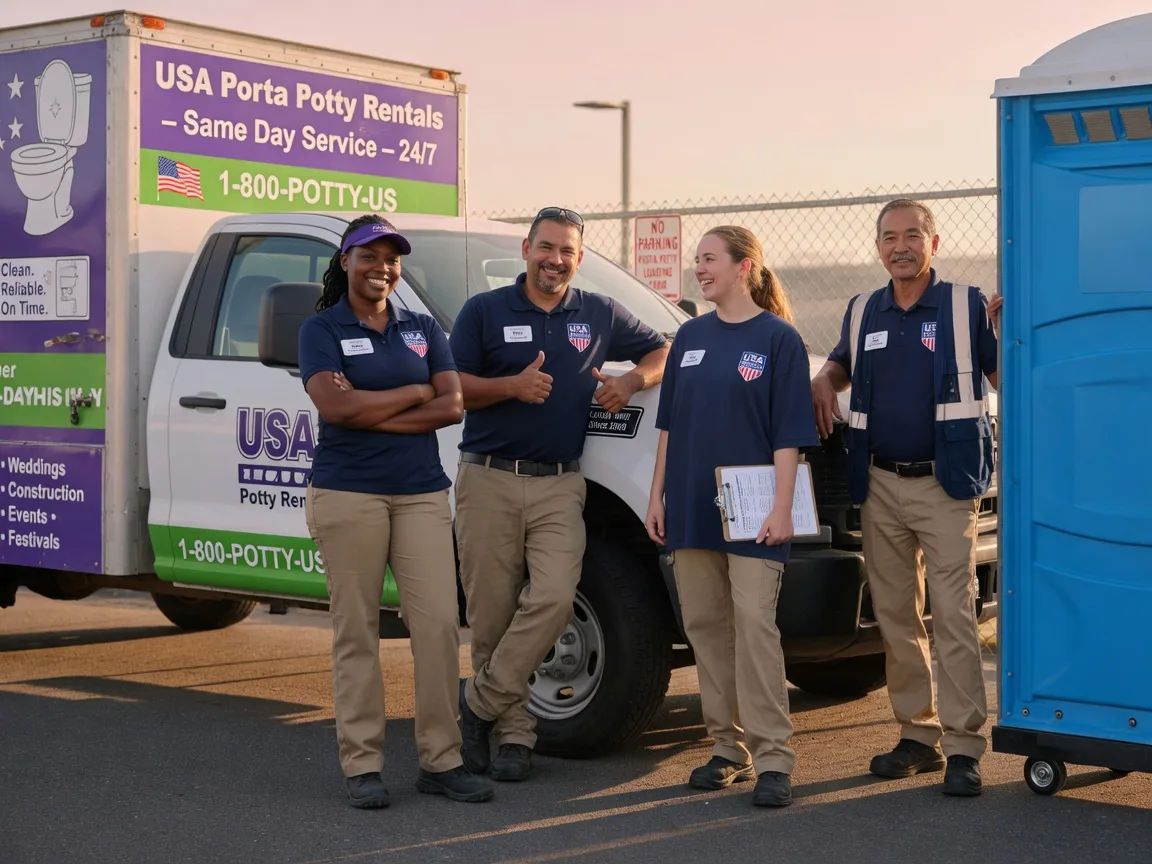 Porta Potty Rental company in Ridgecrest, CA